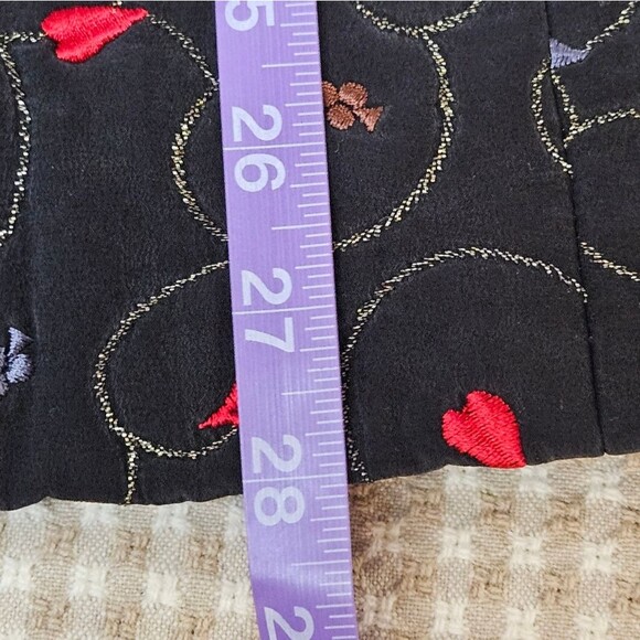 Cardinal Art Ole Wearable Art Black Embroidered Long Sleeve Button Front Jacket - Picture 10 of 11